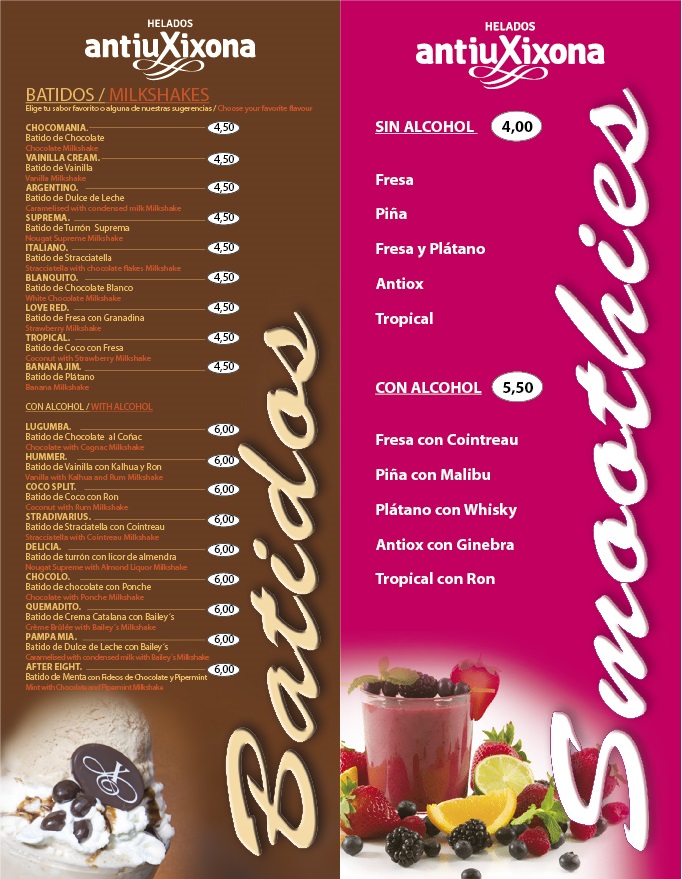 Batidos y smoothies