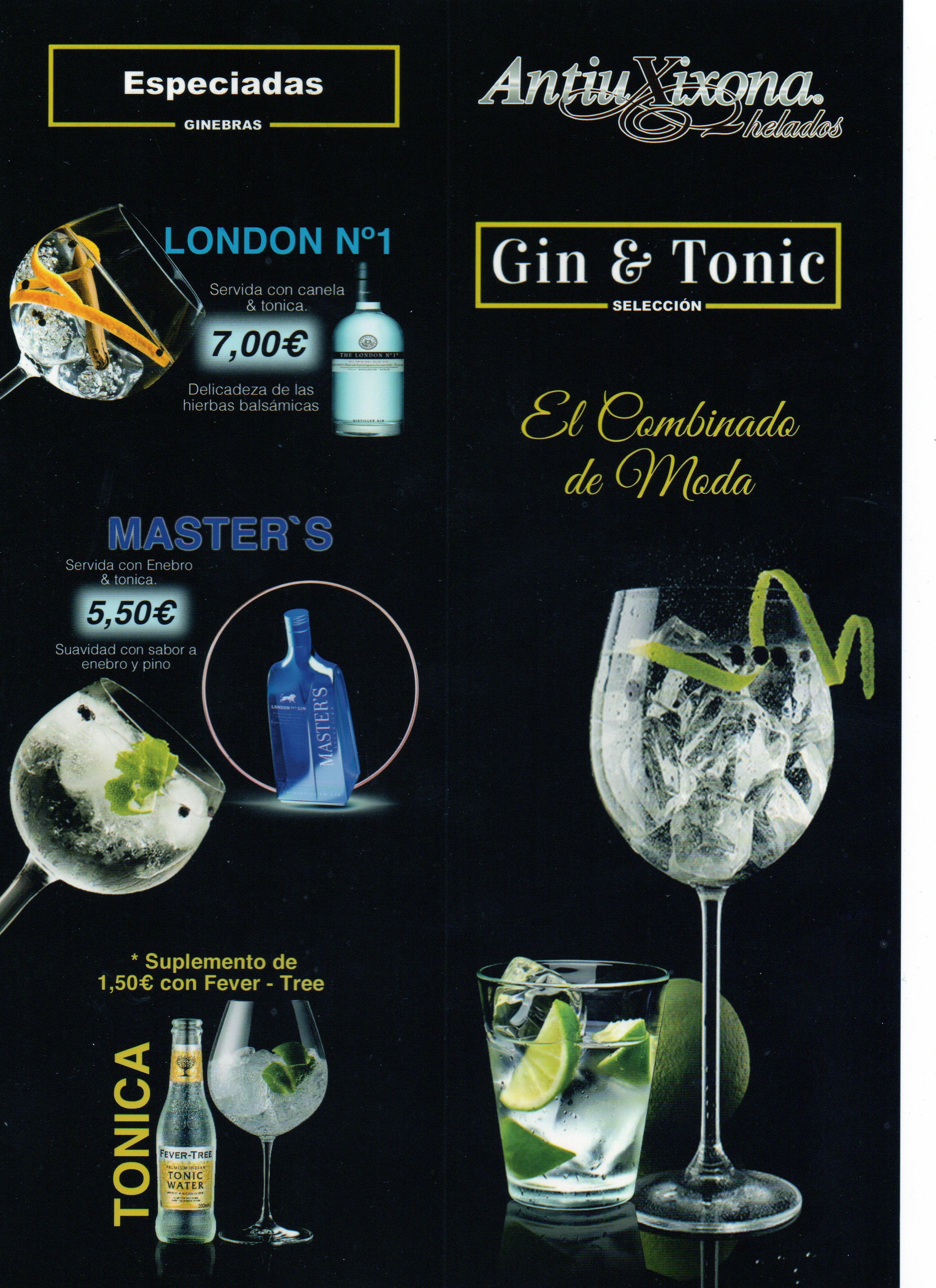 Gin-tonic.